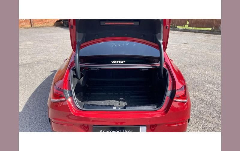 Used Mercedes CLA35 AMG Premium Plus 301 HP (221 kW) 2021 Red Coupe
