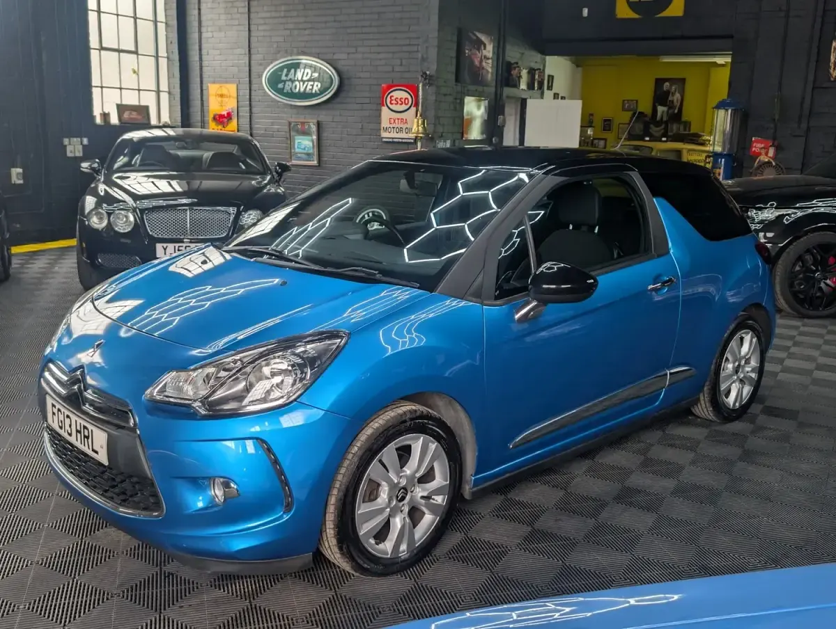 Used Citroën DS3 110 HP (80 kW) 2013 Blue Hatchback