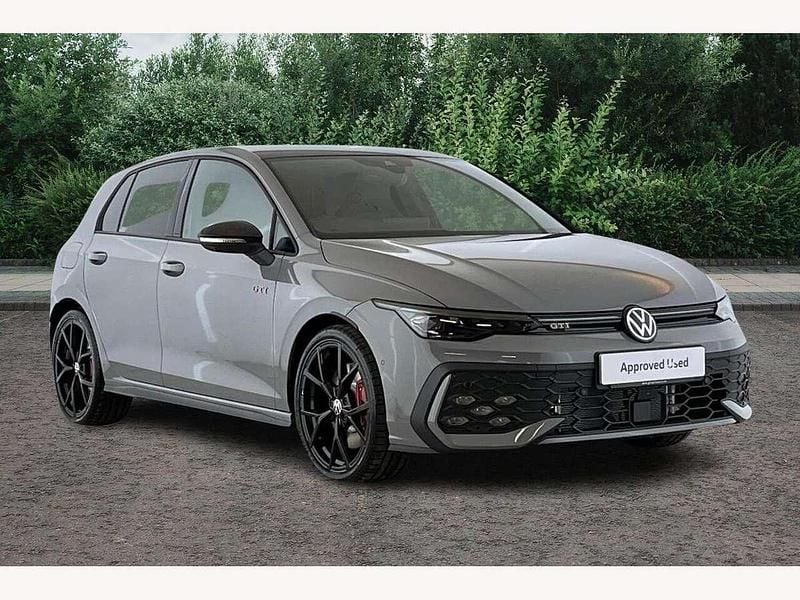 Moonstone grey Used 2025 VW Golf VIII GTI Hatchback | £36,650 (Fair price) - Image 1/4