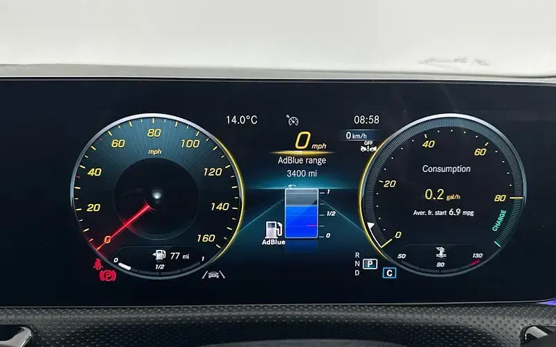 Used Mercedes CLA220 AMG line 190 HP (139 kW) 2023 Grey Coupe
