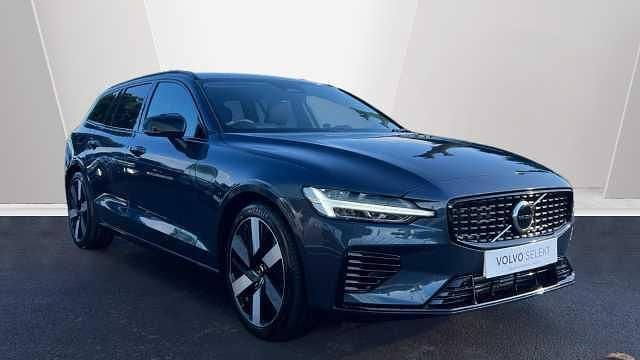Blue Used 2024 Volvo V60 Plus Estate | £38,995 (Expensive) - Image 1/4