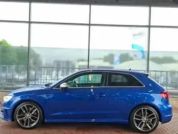 Used Audi S3 Sportback 300 HP (220 kW) 2015 Blue Hatchback