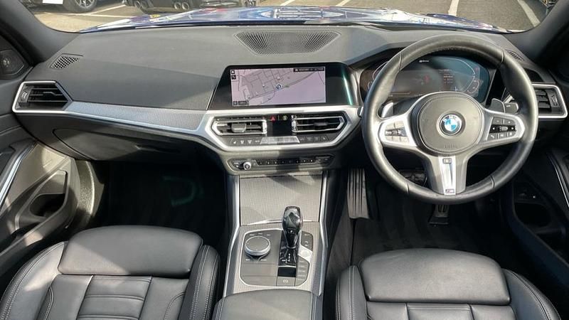 Used BMW 330e M Sport 292 HP (214 kW) 2020 Blue Sedan