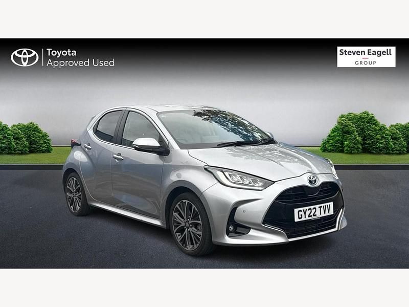 Used Toyota Yaris Hybrid 2022 Silver Hatchback