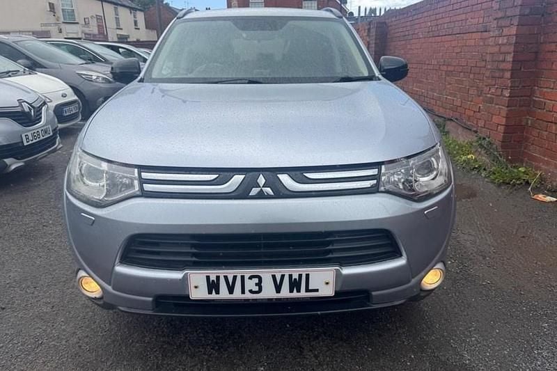 Silver Used 2013 Mitsubishi Outlander SUV | £4,995 (Fair price) - Image 1/1