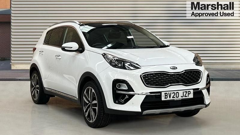 Used Kia Sportage 136 HP (100 kW) 2020 White SUV
