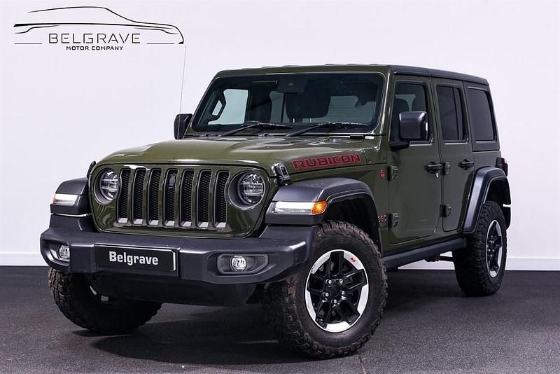 Used Jeep Wrangler Rubicon 272 HP (200 kW) 2021 Green SUV