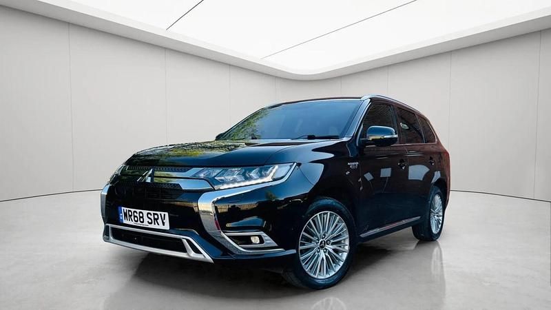 Used Mitsubishi Outlander P-HEV 2018 Black Estate
