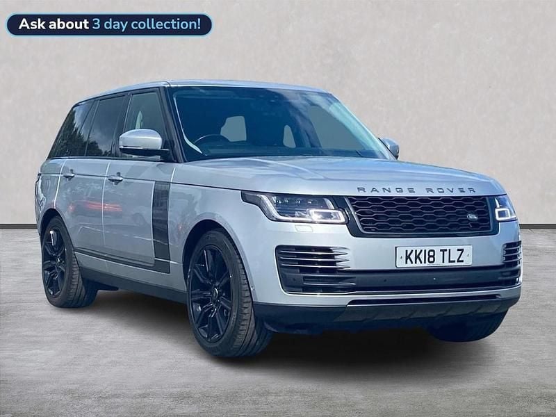 Silver Used 2018 Land Rover Range Rover Autobiography SUV | £28,499 (Good price) - Image 1/4