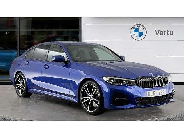Blue Used 2020 BMW 330 M Sport Sedan | £22,754 - Image 1/4