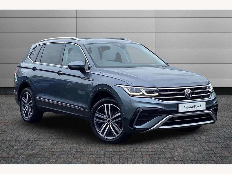 Grey Used 2022 VW Tiguan Allspace Elegance SUV | £29,195 (A bit pricey) - Image 1/4