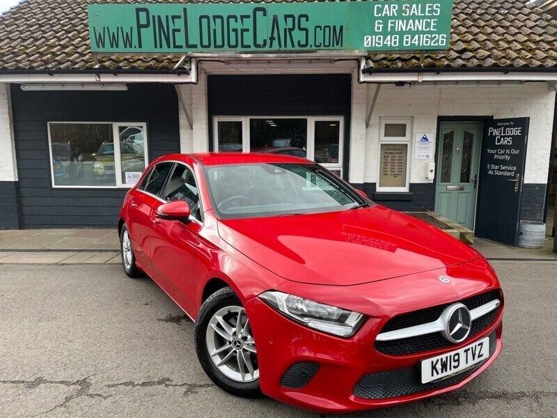 Red Used 2019 Mercedes A180 Executive Hatchback | £15,849 (Good price) - Image 1/4