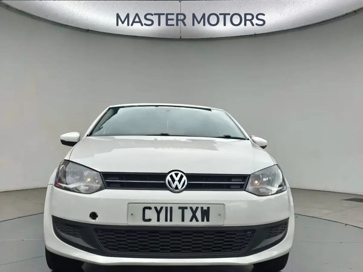 Usado VW Polo SE 2011 Blanco Utilitario