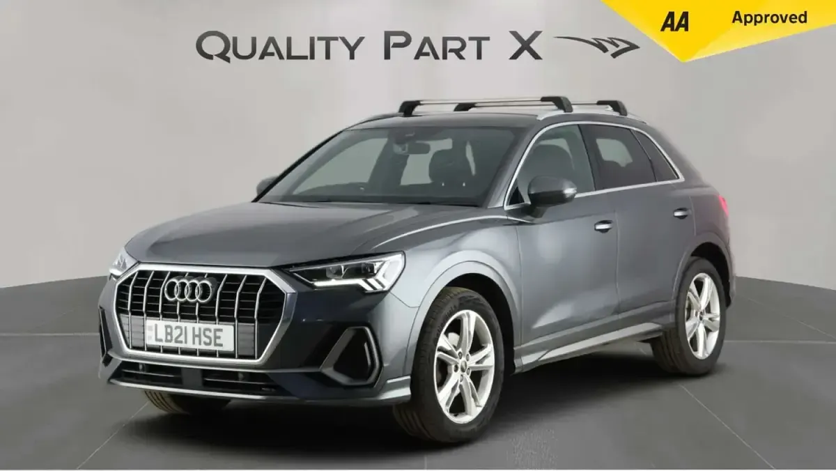 Used Audi Q3 S-Line 150 HP (110 kW) 2021 Grey SUV