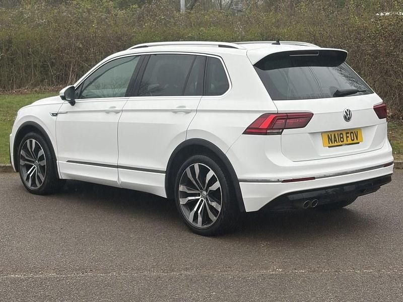 Used VW Tiguan R-line 150 HP (110 kW) 2018 White SUV
