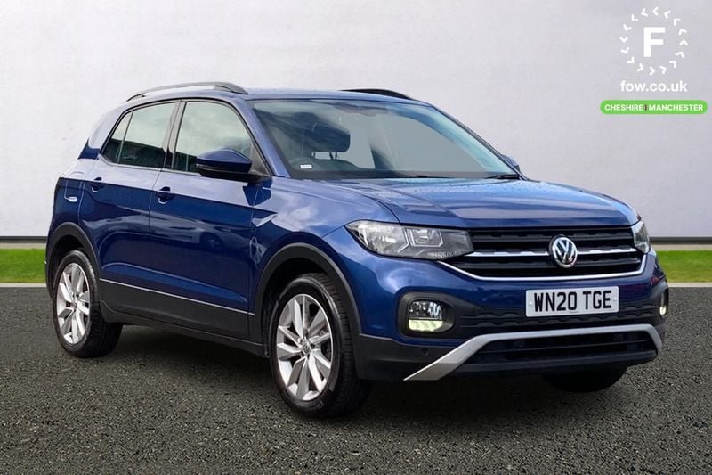 Blue Used 2020 VW T-Cross SE SUV | £12,399 (Fair price) - Image 1/4