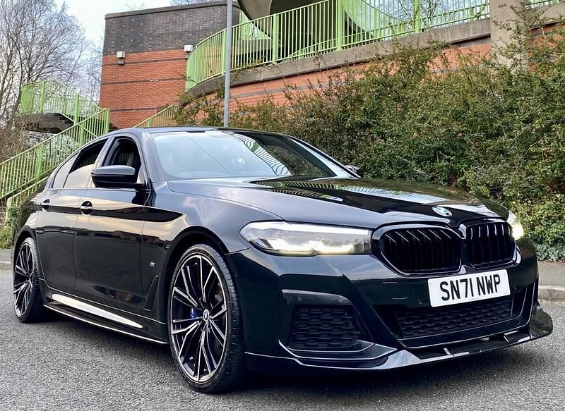 Used BMW 530 M Sport 2021 Black Sedan