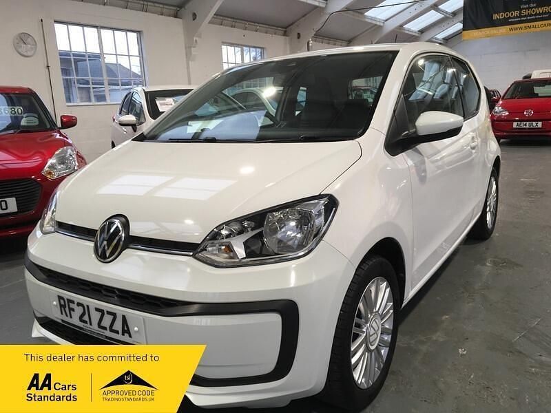 Used VW up! 65 HP (47 kW) 2021 White Hatchback