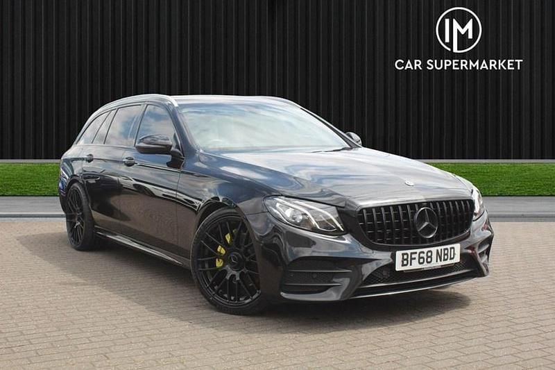 Black Used 2018 Mercedes E220 AMG line Estate | £16,885 (Super price) - Image 1/1