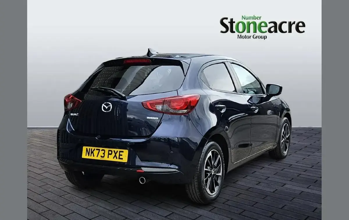 Used Mazda 2 Homura-Aka 116 HP (85 kW) 2023 Blue Hatchback