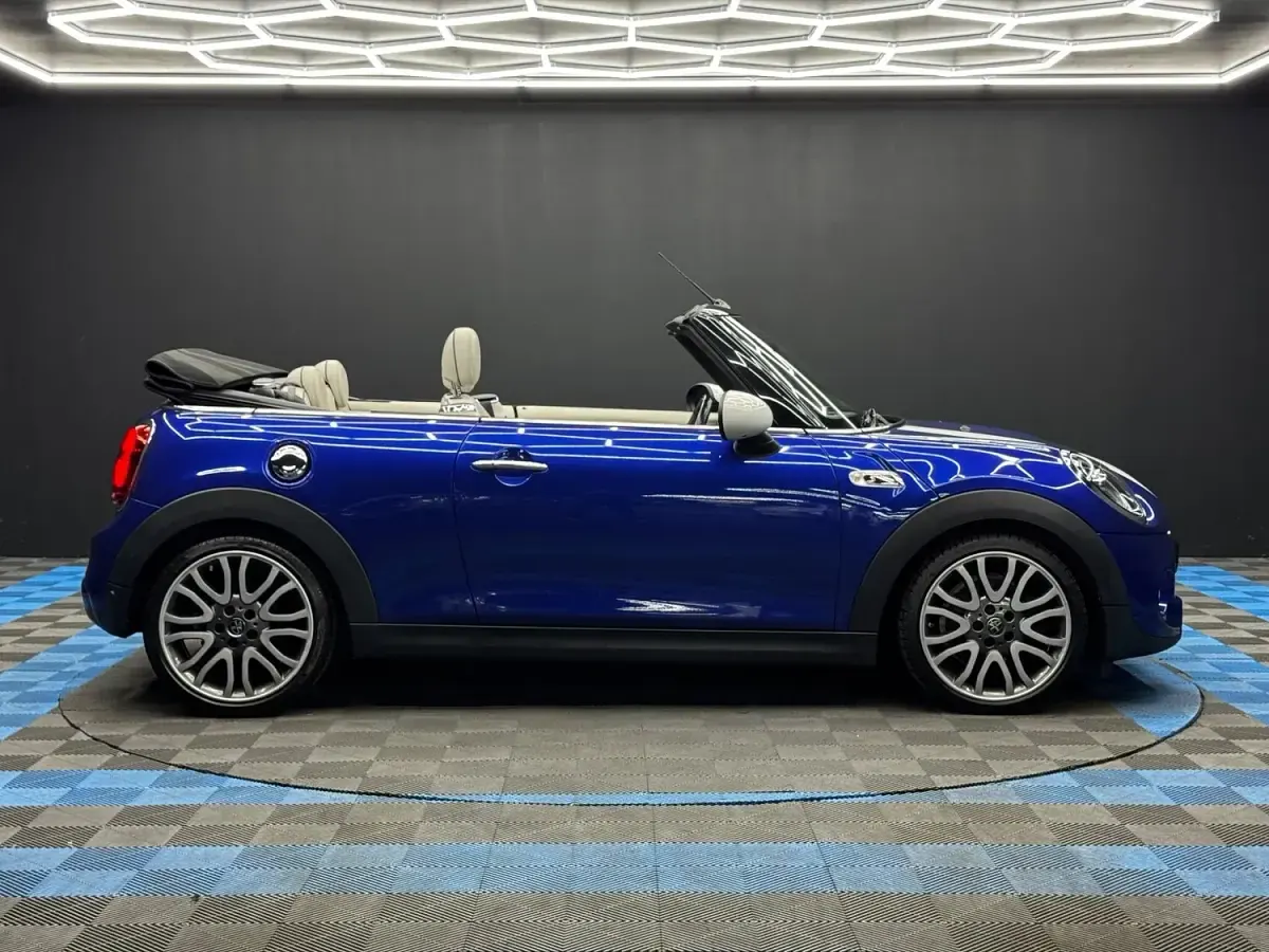 Used Mini Cooper S Cabriolet 2018 Blue Cabriolet