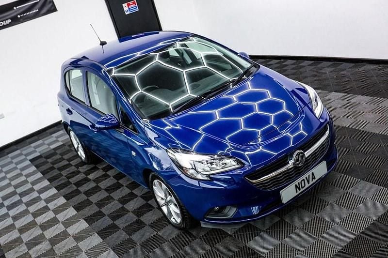 Used Vauxhall Corsa 90 HP (66 kW) 2018 Blue Hatchback