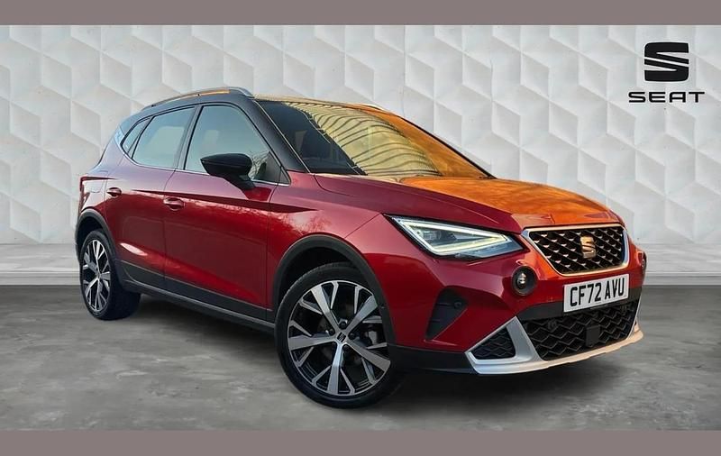 Red Used 2023 Seat Arona Xperience Lux SUV | £17,131 (Fair price) - Image 1/4