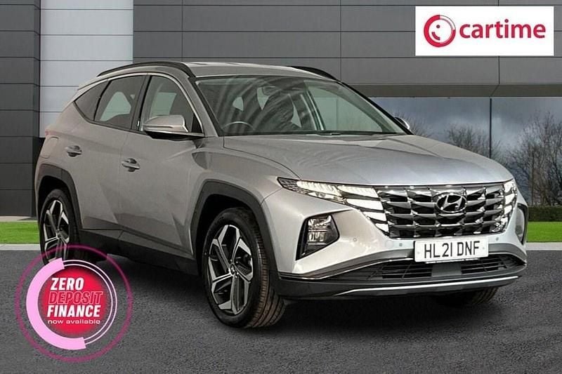 Silver Used 2021 Hyundai Tucson Premium SUV | £14,499 (Good price) - Image 1/4