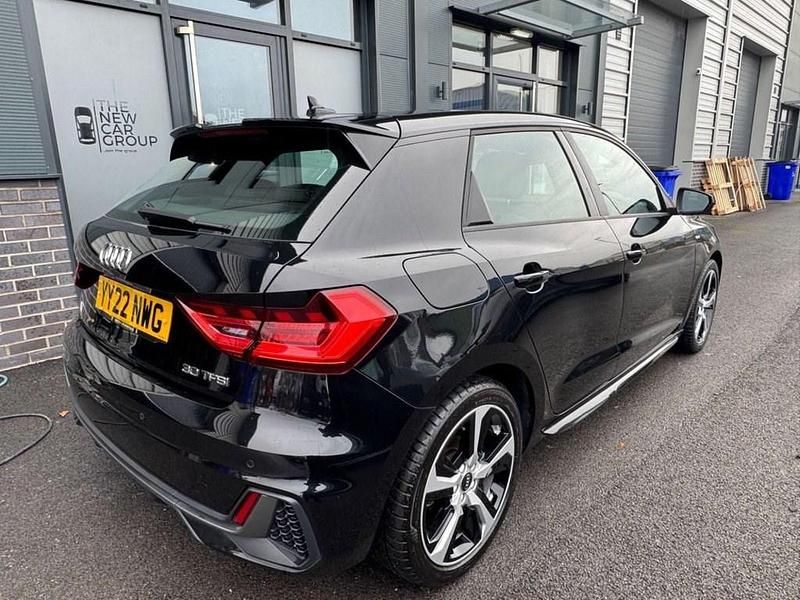 Used Audi A1 Sportback S-Line 110 HP (80 kW) 2022 Black Hatchback