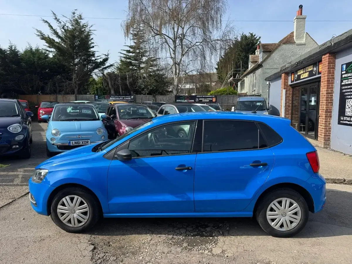 Usado VW Polo S 2016 Azul Citadino