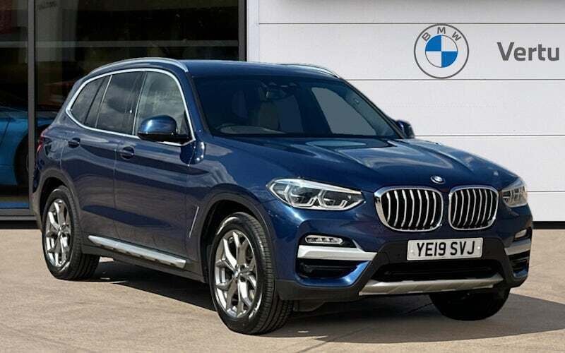 Blue Used 2019 BMW X3 xLine SUV | £26,555 (Fair price) - Image 1/4