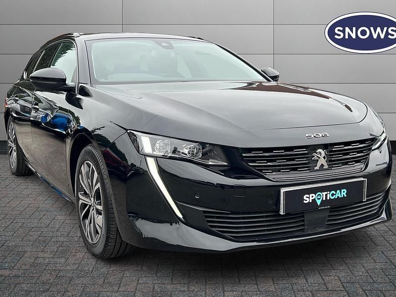 Nera black Used 2022 Peugeot 508 Allure Premium | £16,927 (Fair price) - Image 1/4