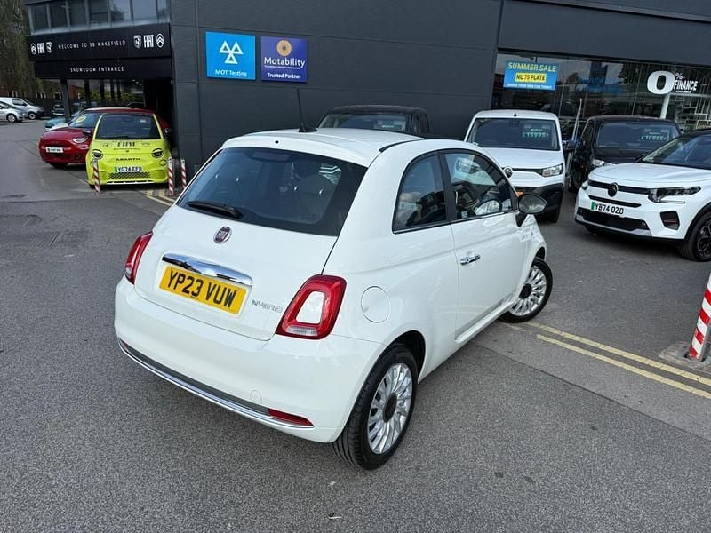 White Used 2023 Fiat 500 S Hatchback | £11,995 (A bit pricey) - Image 1/4
