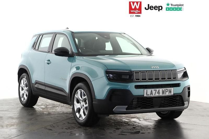 Blue New 2025 Jeep Avenger Altitude SUV | £18,995 (Good price) - Image 1/3