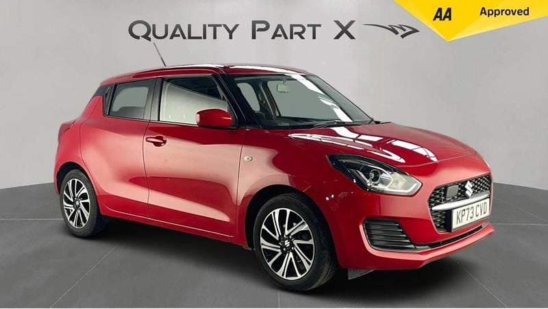 Red Used 2023 Suzuki Swift SZ-L Hatchback | £11,648 (Good price) - Image 1/4