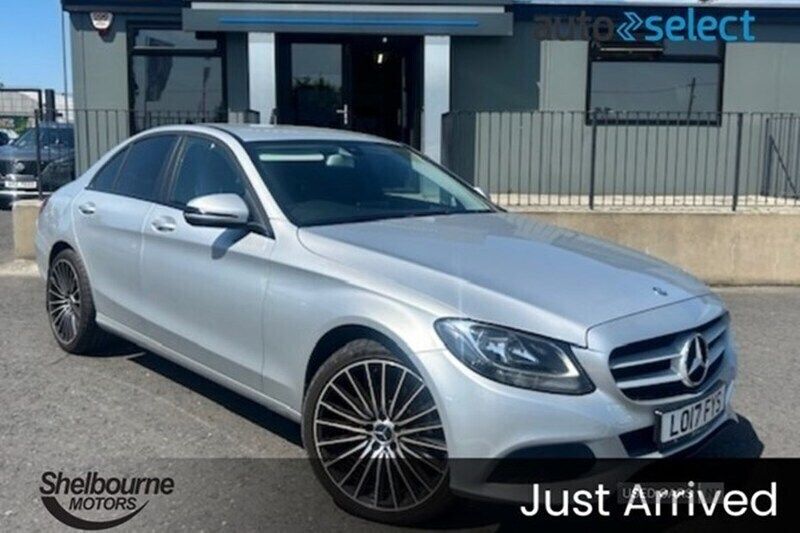Silver Used 2017 Mercedes C220 SE Sedan | £10,599 (Super price) - Image 1/1