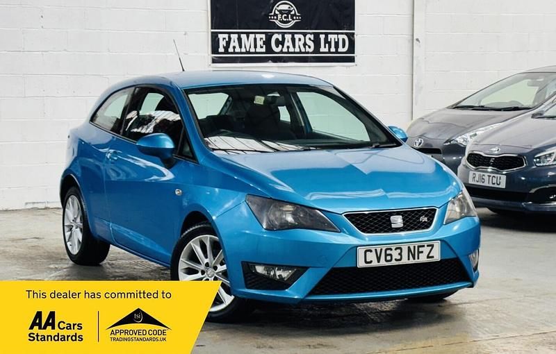 Used Seat Ibiza FR 105 HP (77 kW) 2013 Blue Hatchback