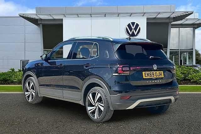 Used VW T-Cross SEL 115 HP (84 kW) 2019 Black SUV