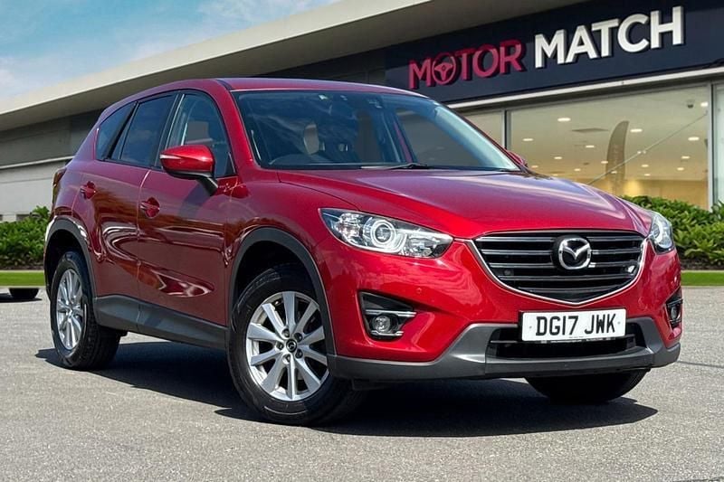 Red Used 2017 Mazda CX-5 SUV | £8,500 (Good price) - Image 1/4