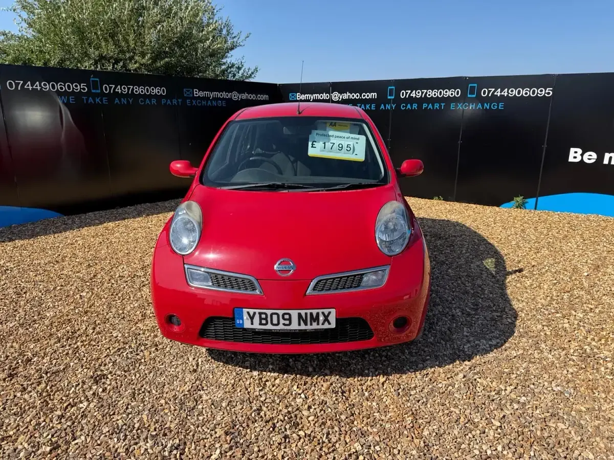 Used Nissan Micra Acenta 2009 Red Hatchback