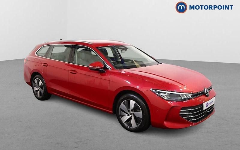 Red Used 2025 VW Passat Life Estate | £26,299 - Image 1/4