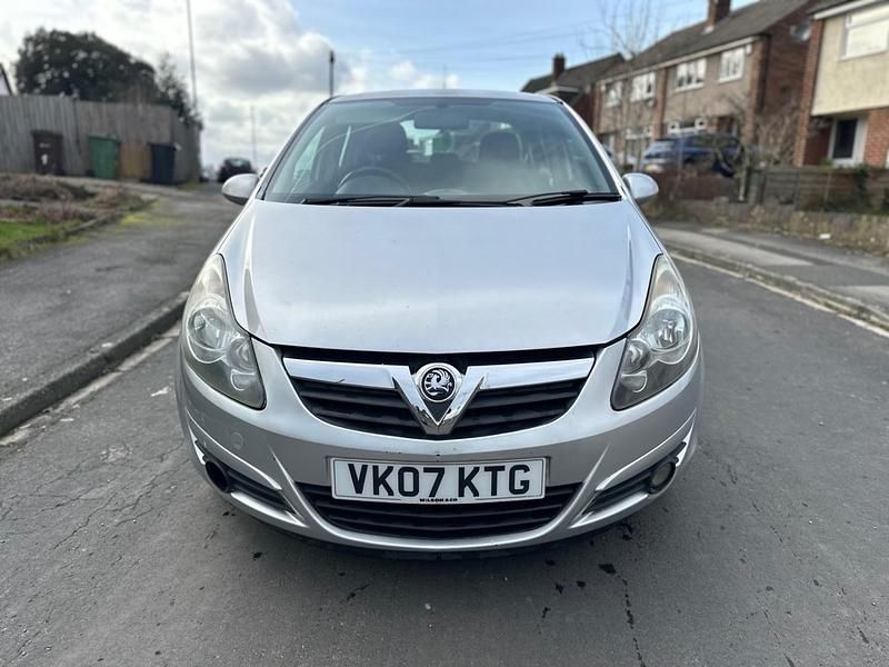 Used Vauxhall Corsa 2007 Silver Hatchback