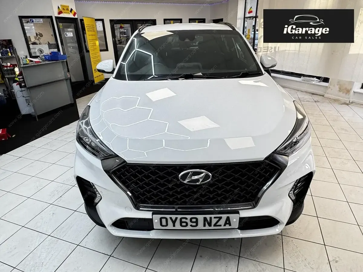 Begagnad Hyundai Tucson SE 136 HK (100 kW) 2019 Vit SUV