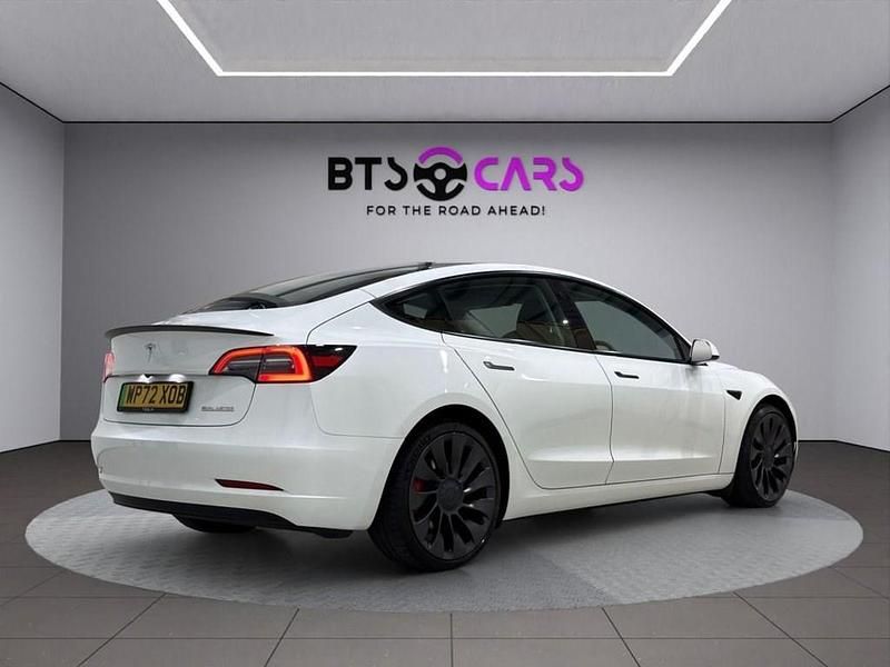 Used Tesla Model 3 Performance 461 kW (627 HP) 2022 White Sedan
