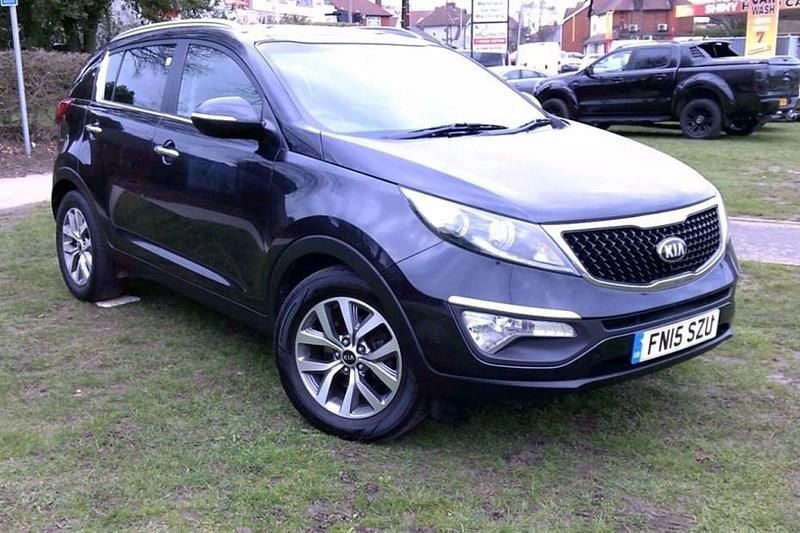 Used Kia Sportage 116 HP (85 kW) 2015 Black SUV