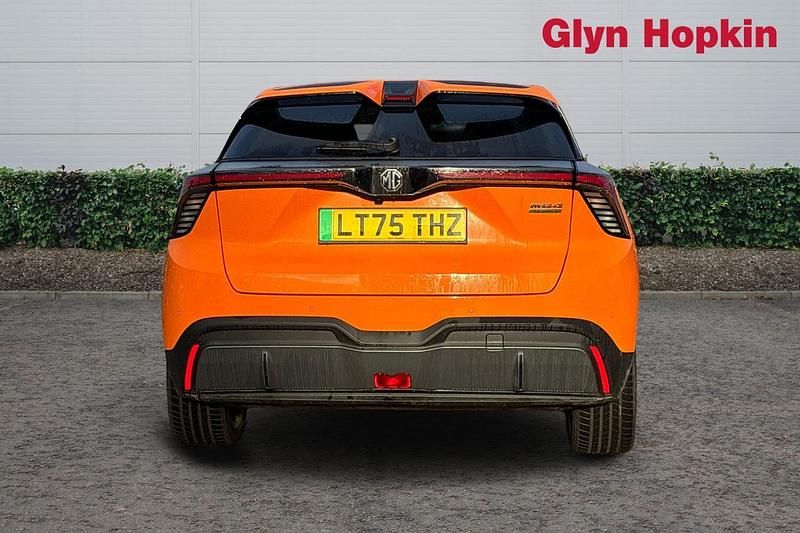 Used MG MG4 EV Trophy 2025 Orange Hatchback