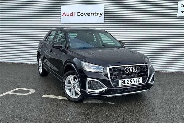 Brilliant black Used 2025 Audi Q2 Sport SUV | £28,490 - Image 1/4