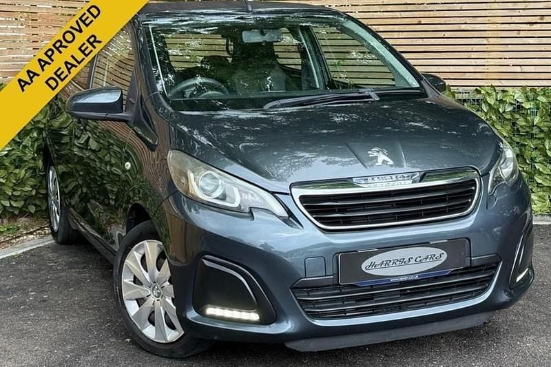 Grey Used 2014 Peugeot 108 Active Hatchback | £5,485 (Fair price) - Image 1/1
