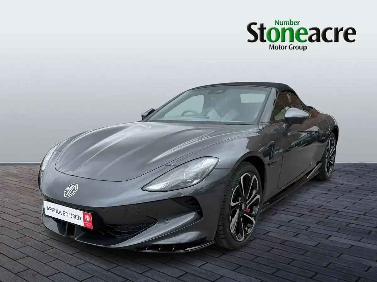 New MG Cyberster 375 kW (510 HP) 2026 Grey Cabriolet
