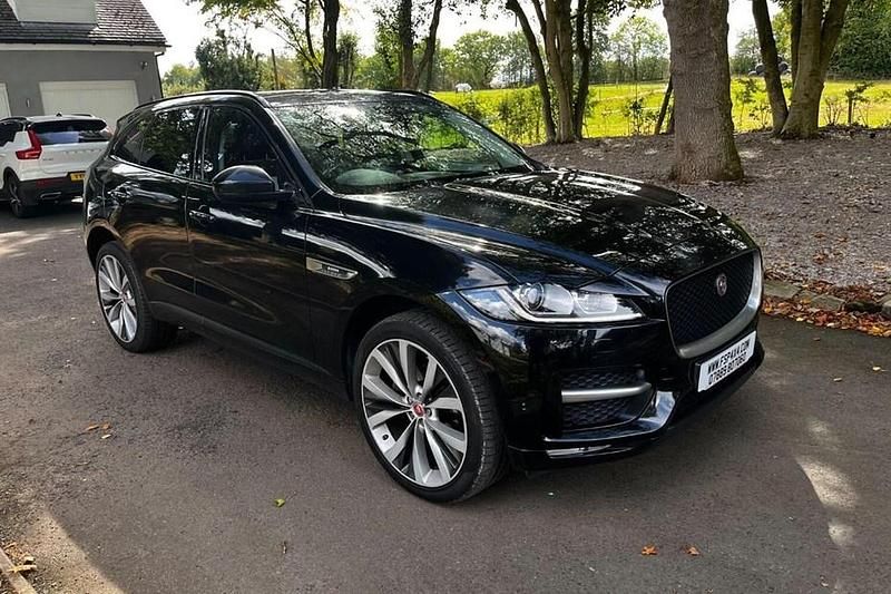 Black Used 2017 Jaguar F-Pace R-Sport SUV | £15,999 (Fair price) - Image 1/1